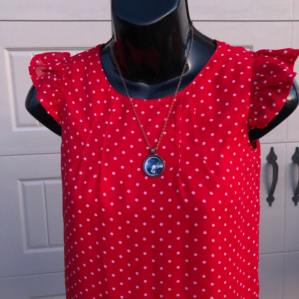 💝👼😇 - Nautica Red Dress - Girls 10